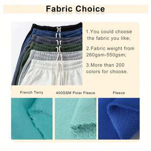 Wholesale Heavyweight Jogger Pants Winter High Quality Fleece Thick Printed Casual Bunch Foot Custom Men's <b>Oversized</b> <b>Sweatpants</b> - Product Image 3