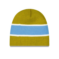Gorro de Punto Acanalado con Rayas en Contraste Estilo Vintage para Hombre, Gorra de Calavera para Deportes y Actividades al Aire Libre
