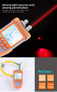 เครื่องมือไฟเบอร์ออปติกแบบมือถือ I-pook เครื่องวัดพลังงานแสงขนาดเล็ก PK56ความแม่นยำใน0.3% 150mW 220V - Product Image 3