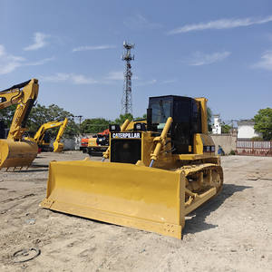 Bulldozer sur chenilles Caterpillar D6G d'occasion économique, moteur japonais 120 CV, pompe, capacité de bêchage 4,3 m, 30000 kg, excellente qualité - Product Image 5