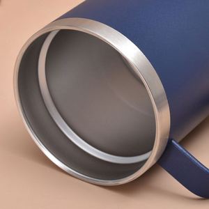 Gobelet isotherme design avec couvercle et paille, livraison rapide, logo personnalisé, tasse à café en acier inoxydable pour le café - Product Image 6