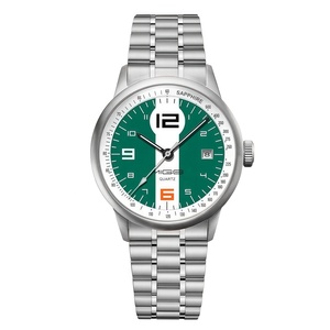Relojes de cuarzo personalizados de alta calidad para hombre, 5 ATM resistentes al agua, luminosos, con fecha, de acero inoxidable, con movimiento japonés Miyota. - Product Image 3