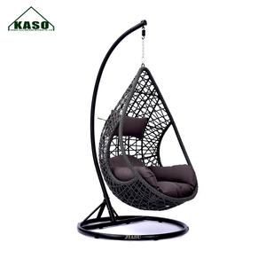 <span class=keywords><strong>Hamaca</strong></span> colgante de pie para exteriores, asiento de huevo, sillas de ratán, juego de compra para balcón, silla columpio exterior para jardín - Product Image 3