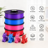 Filazoo PLA+ Marron 1,75 mm Filament 1 kg/bobine Impression Facile pour Imprimantes FDM Qualité Extérieure Stock Local USA