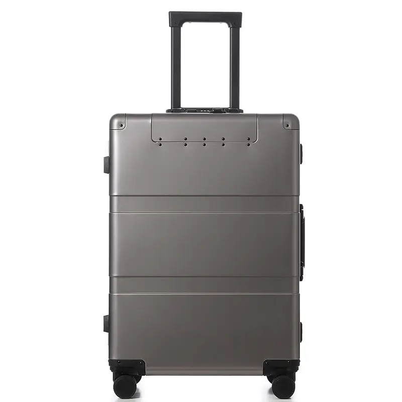 YX13013 özel bavul alüminyum iş bagaj taşımak tekerlekli çanta kadın 24 inç bavul tsa kilit