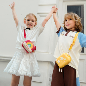 Zoyzoii Chéo Kẹo hộp Túi cô gái Ba lô Crossbody Túi Dễ Thương trẻ em Túi xách phim hoạt hình động vật đồng xu Ví trẻ em Quà Tặng - Product Image 1