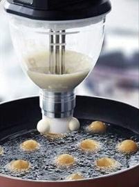 Máquina Eléctrica Portátil para Hacer Bolas de Azúcar Fritas, Máquina para Hacer Bolas de Luqaimat Dulces - Product Image 2