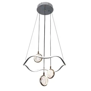 Fabriek Outlet Decoratieve Hangende Ring Licht Designer Hangende Verlichting Eettafel Woonkamer Kroonluchter Hanglamp