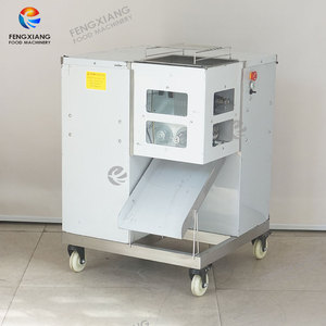 เครื่องหั่นและซอยเนื้อเชิงพาณิชย์ QW-10 ทำจากสแตนเลส ตัดเนื้อได้หนา 2.5-20 มม. สำหรับเนื้อวัว เนื้อหมู เนื้อไก่ - Product Image 2