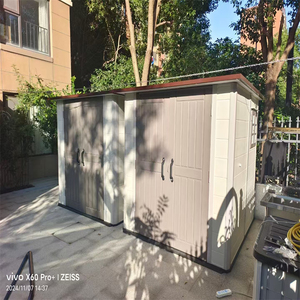 Espaciosa <span class=keywords><strong>Casa</strong></span> de almacenamiento de jardín de HDPE para herramientas y equipos - Product Image 6