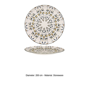 Plato de Postre Amalfi M1934, Impresión Digital, Gres, 20 cm, para Restaurante, Hotel, Vajilla al por Mayor - Product Image 3
