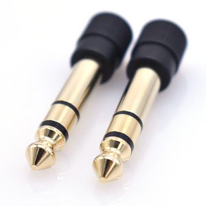 อะแดปเตอร์แปลงหัวแจ็ค 6.35 มม. <span class=keywords><strong>TRS</strong></span>/TS ตัวผู้ เป็น 3.5 มม. ตัวเมีย สำหรับเชื่อมต่อหูฟัง ไมโครโฟน และอุปกรณ์เสียงอื่นๆ แบบ AUX <span class=keywords><strong>6.3</strong></span> 3.5 มม. - Product Image 6