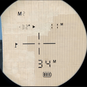 Télémètre laser de golf multifonction R32 avec adsorption magnétique et commutateur d'angle pour la chasse - Product Image 6
