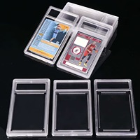 Premium Résistant Aux Uv Clair Standard Cgc Pgc ASP 35 Pt Grade Sport Baseball Carte À Collectionner Dalle Snap Case Holder avec Étiquette
