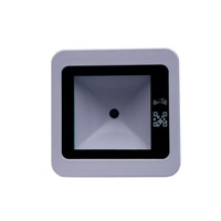 Lector de Tarjetas Inteligentes Inalámbrico HECERE 13.56MHz ISO 14443A Código QR NFC Control de Acceso Material ABS Distancia de Lectura 3-5cm <200ms POE