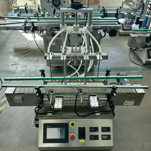 Système de remplissage compact à 4 têtes avec entraînement magnétique, automatique pour les liquides purs uniquement - Product Image 2