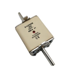 Vente en gros d'usine chinoise Céramique Couteau-Contact HRC High NH3C 125A-400A Fusible Link Basse Tension 250V/500V 100A Fusibles nominaux - Product Image 2