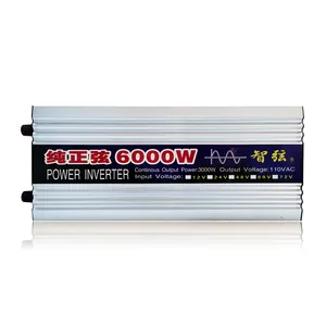 通用全功率智能汽车逆变器新型12V-24V48V-60V至220V多种控制模式全功率纯正弦波逆变器