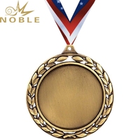 Médaille Noble Cheerleading avec ruban Glittery Cheer Design Sports Award pour les compétitions