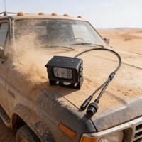 Caméra de recul pour camion avec connecteur aviation, étanche IP68, 9V-36V, vision nocturne, grand angle, antichoc, pour remorque