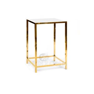 Banquet Location Événement Luxe Or Acier inoxydable <span class=keywords><strong>Capital</strong></span> Cruiser Cocktail Café haut pied Bar Tables - Product Image 3