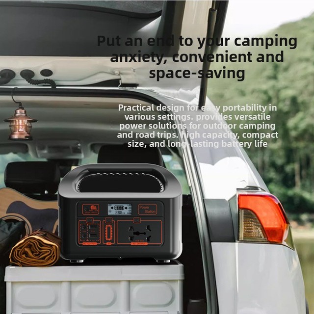 150W Spot Outdoor Portable Power Station 110V/220V Camping Car Mobile Power Supply with Built-in Protection