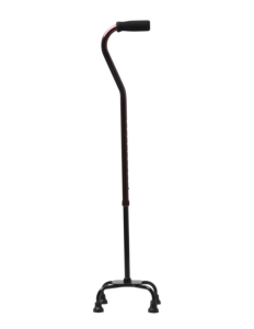Équipement de réadaptation hauteur ajuster canne en gros portable personnes âgées 4 jambes bâton de marche medic - Product Image 4