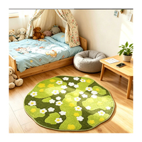 Bedroom Decoration High Pile Non-Slip Carpet Fluffy Soft Living Room Plush Rug