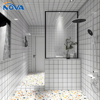 Panneaux muraux en composite pierre-plastique (SPC) - Imperméables, résistants à l'humidité et à la moisissure - Design moderne pour cuisine, villa, hôtel