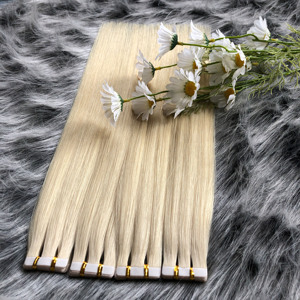 Nastro per cuticole completo all'ingrosso nelle estensioni dei capelli estensione dei capelli con nastro doppio disegnato per capelli umani al 100 - Product Image 2