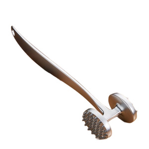 Attendrisseur à viande en alliage de zinc double face pour steak et volaille, outil de cuisine - Product Image 5