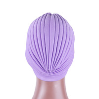 Turbante para dormir anudado para mujer, sombrero indio musulmán, gorra de quimio para el cáncer, venta al por mayor