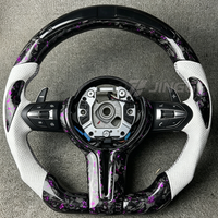Volant en fibre de carbone forgé avec affichage de vitesse LED pour BMW M3 M5 F10 F30 F32 F20 F22 F87 F06 F80 F36 E90 E70 X3 X4 X6 E92