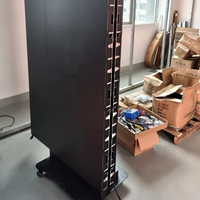 Tourniquet pliant 1280x1920mm pour passage de personnes, usage en concours, hôpitaux et zones d'accueil