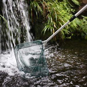 Poteau télescopique léger en <span class=keywords><strong>aluminium</strong></span> de 150cm, Tubber pliable, filet d'atterrissage de pêche - Product Image 6