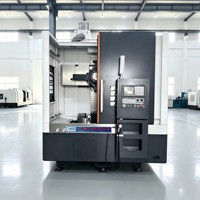 Torno Vertical CNC VTC800 de Alta Precisión, Torno Vertical de 800 mm de Diámetro de Torneado para Discos de Freno, Bridas y Engranajes