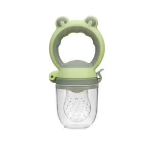 BPA Free Funny Adult Newborn Teether Silicone Fruit Food Pacifier Feeder For Baby