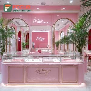 Muebles de Exhibición para Joyería de Alta Visibilidad con Acabado Laminado, Vitrina de Mostrador para Centro Comercial - Product Image 5