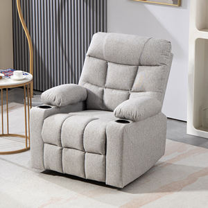 360° Drehbarer Übergroßer Schaukelstuhl Relaxsessel mit Massage- und Heizfunktion für das Wohnzimmer Sofa - Product Image 3