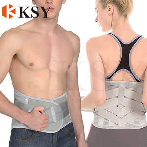 Lưới thoáng khí trở lại thắt lưng hỗ trợ đôi kéo có thể điều chỉnh trở lại eo hỗ trợ thắt lưng vành đai với thép hỗ trợ thanh - Product Image 3