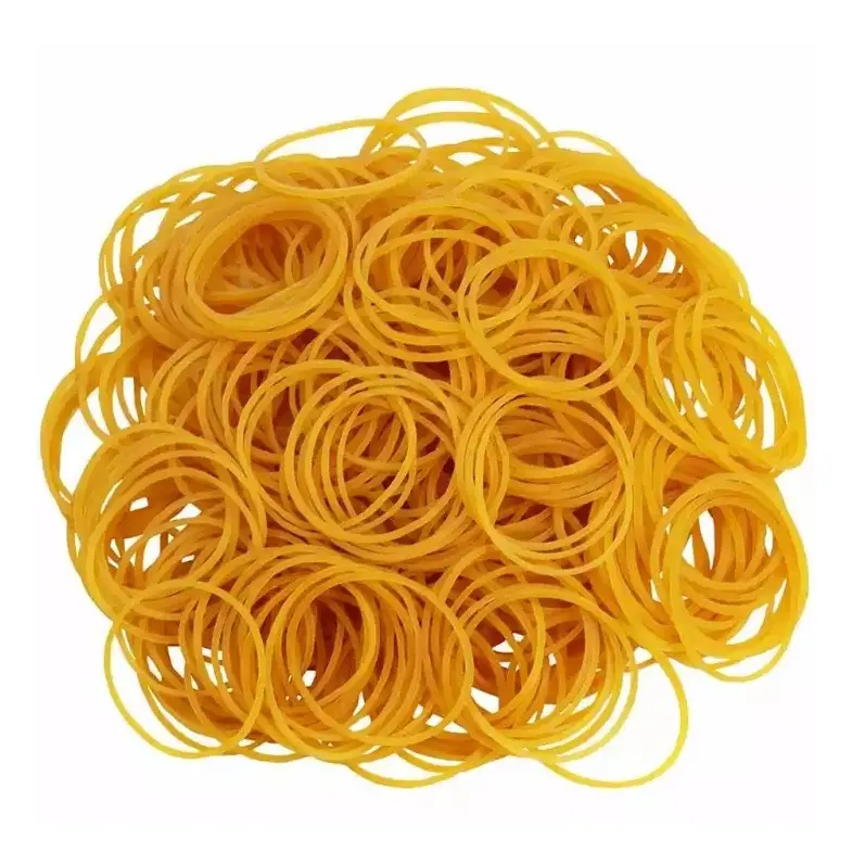 Anti-aging Transparent Solid Color Rubber Band Manufacturer Natural Rubber Bands for Tying money