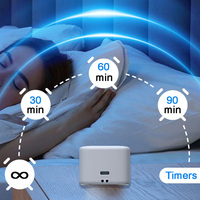 Machine à bruit blanc portable intelligente pour le sommeil et la relaxation, veilleuse et haut-parleur sonore pour la méditation