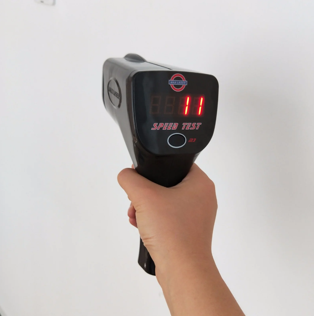 Maxlaser M3 Radar Speed Gun Handheld Waterproof Black Portable 300m Range Battery Powered High Accuracy Traffic Car Speed