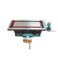 Table transversale de fraisage en métal avec base pivotante, table transversale pour machine de fraisage, table de travail pour machine de fraisage et de perçage