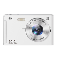 Senter LED 2.8 inci 700mAh waktu 50MP maks 32GB TYPE-C 4K 16X kamera video digital profesional 4k