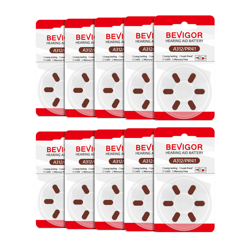 BEVIGOR 6pcs pack All Brands Size