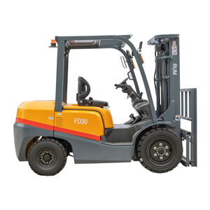 Meilleur <span class=keywords><strong>prix</strong></span>, nouveau chariot élévateur diesel RUM FD30 3t, hydraulique automatique, 4 roues motrices, tout-terrain, déplaceur latéral, mât à trois étages, fourche de 1070 mm, Shimadzu - Product Image 1