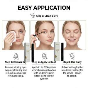 Sérum pour cils naturel dérivé des plantes en gros pour laboratoire, 100% biologique, végétalien, activateur de croissance <span class=keywords><strong>laser</strong></span>, sérum de croissance, étiquette privée, imperméable - Product Image 3