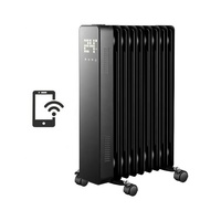9 ailettes 2000w radiateurs de salle de séchage radiateur rempli d'huile avec télécommande