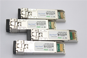 โมดูลไฟเบอร์ออปติกแบบ Single Mode TSFP+-10G-LR TOP-TRANS TSFP+-10G-LR 10G LR SFP+ 1310nm 10km SMF LC DDM  สำหรับสายไฟเบอร์แบบ Single Mode ระยะ 10 กม. ความยาวคลื่น 1310 นาโนเมตร ชนิด SMF หัวต่อ LC พร้อมระบบ DDM - Product Image 3